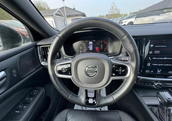Volvo V60 cena 99990 przebieg: 92000, rok produkcji 2019 z Strumień małe 704
